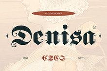 CS Denisa – Blackletter Font