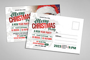 Christmas Greeting Card, a Card Template by AfzaalGraphics (Thumbnail 2 of 4)