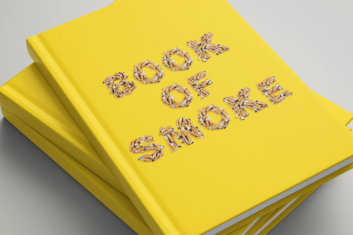 Cigarette Butt Font, a Font by Handmadefont (Photo 6 of 9)