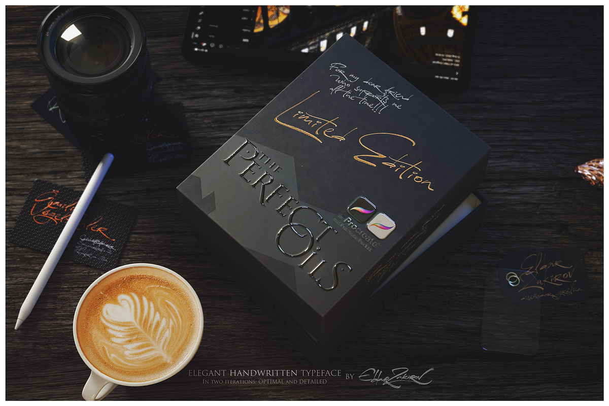 Reissfeder: Handwritten Typeface, a Handwritten Font by Eldar Zakirov's (Photo 2 of 29)