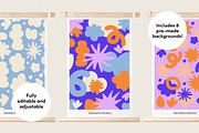 Funky Shapes, a Pattern Graphic by Geometrica Bureau (Thumbnail 4 of 10)