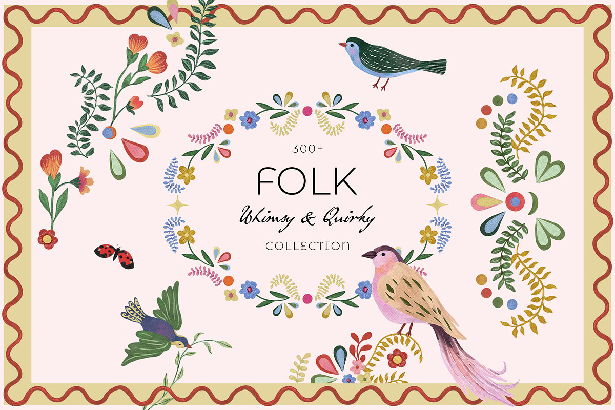 Modern FOLK Art Whimsy & Quirky, an Illustration by SunnyAfternoons (Photo 16 of 16)