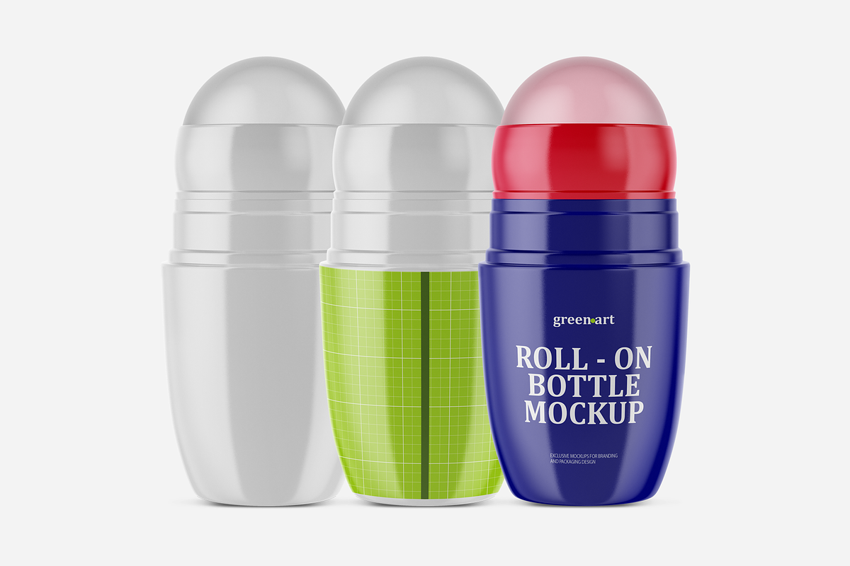 Roll-on Bottle Mockup, a Packaging Mockup by Green Art (Photo 5 of 5)