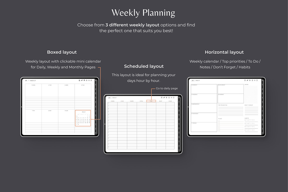 2025 iPad Digital Planner, a Graphic by Makii Templates (Photo 7 of 11)