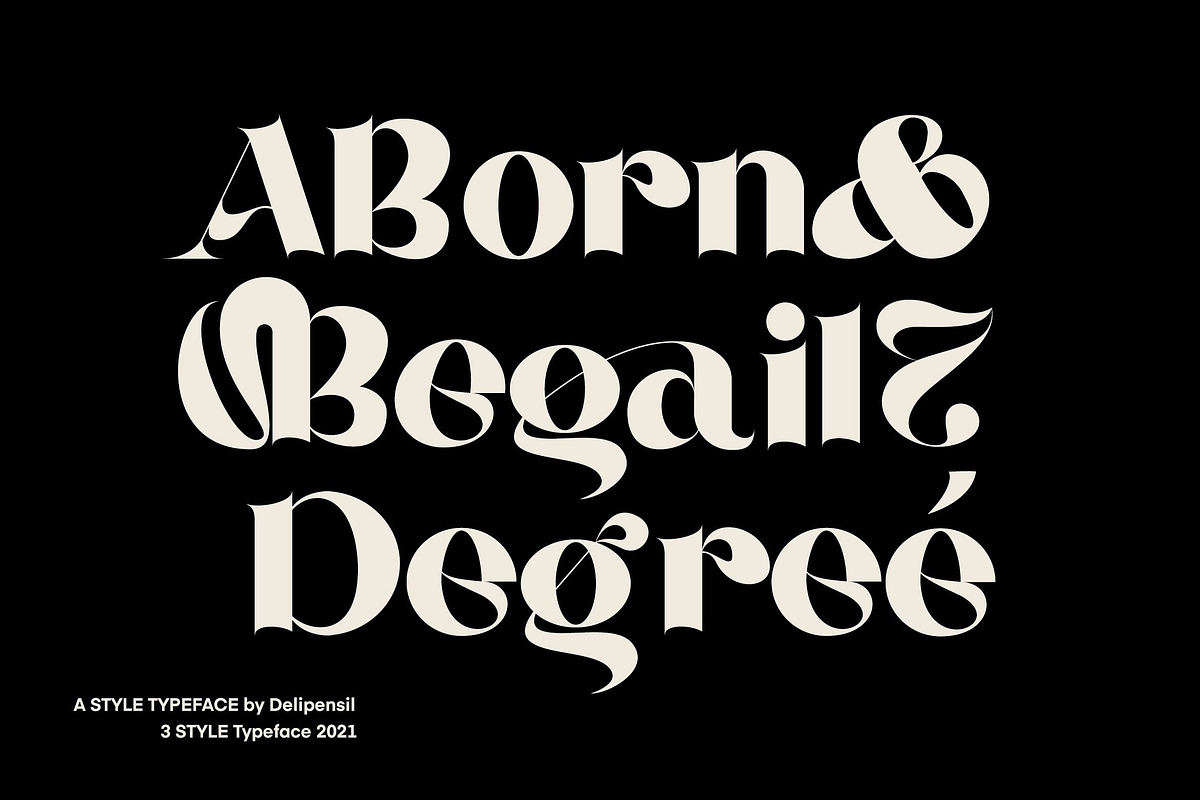 10+ MODERN FONT BUNDLE SALE, a Serif Font by delipensil (Photo 26 of 27)