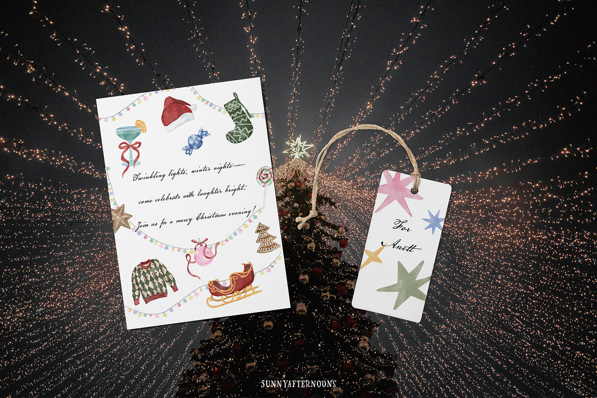 Quirky Christmas Party Whimsy, an Illustration by SunnyAfternoons (Photo 6 of 12)