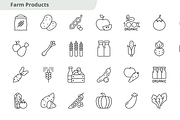 Farming icons collection, an Outline Icon by Bezvershenko (Thumbnail 7 of 9)
