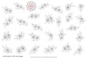 Sunflower Stamps for Procreate, a Brush Add-On by CaraulanStore (Thumbnail 5 of 11)
