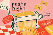PestaPasta Handwriting Font Family, a Handwritten Font by Aftershift (Thumbnail 3 of 9)