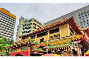 Kwan Im Thong Hood Cho Temple in Singapore, an Architecture Photo by Leonid Andronov