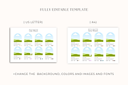 Landscape Line Sheet Canva Template, a Flyer Template by Hellohastore (Thumbnail 3 of 8)