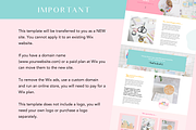 Playful Wix Website Template, a Wix Template by Design Pixie (Thumbnail 7 of 8)