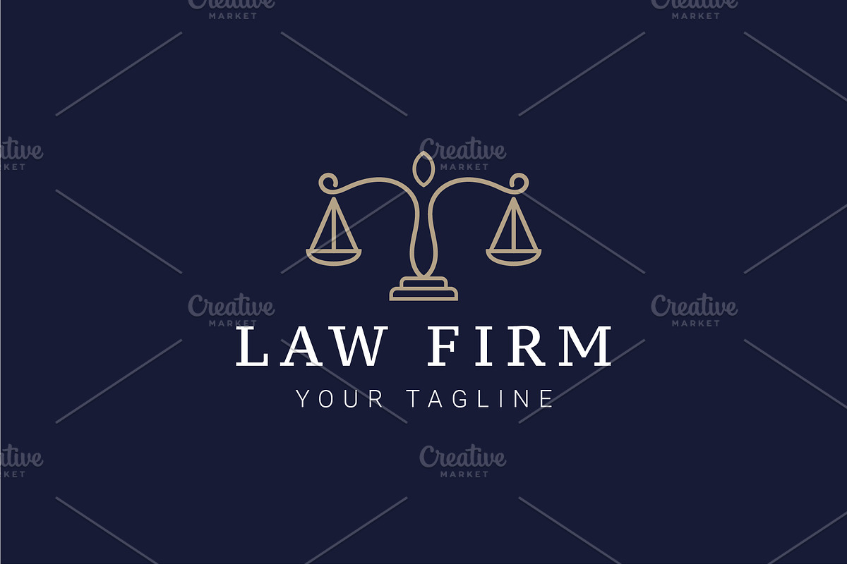 Elegant Law Firm Logo Bundle, a Branding & Logo Template by Dyn Studio (Photo 4 of 6)