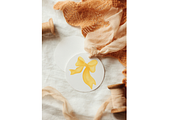 Whimsical Butter Yellow Bows clipart, a Decorative Illustration by Oleksandra Illustrates (Thumbnail 6 of 13)