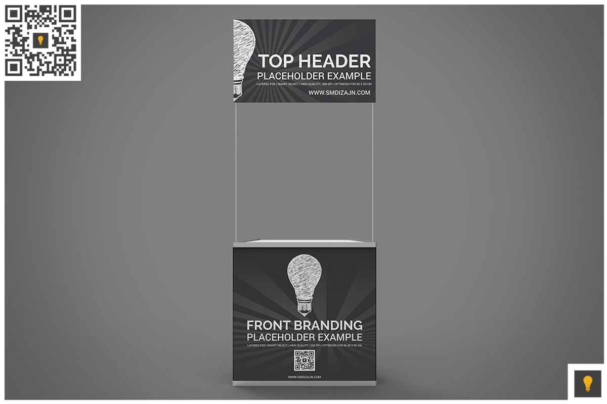 Promo Counter Mockup, an Advertising Mockup by Shocky Design Studio (Photo 3 of 5)