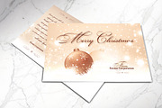 Merry Christmas Postcard Photoshop, a Flyer Template by Godserv Designs (Thumbnail 8 of 12)