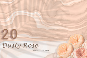 Dusty Rose Marble Backgrounds