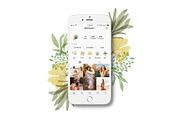 Watercolor Instagram Highlight Icons, a Work Illustration by beatriceviyiwi (Thumbnail 2 of 3)