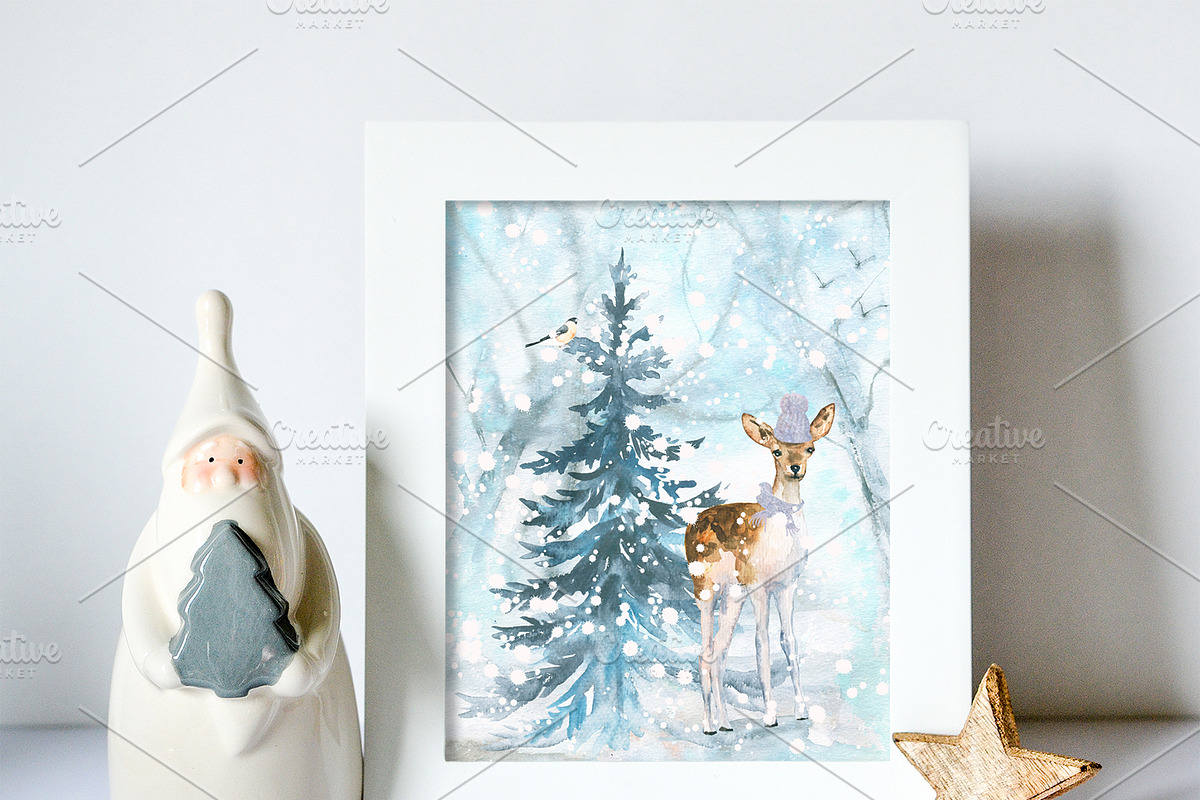 The winter, an Animal Illustration by JuliaFast (Photo 2 of 10)