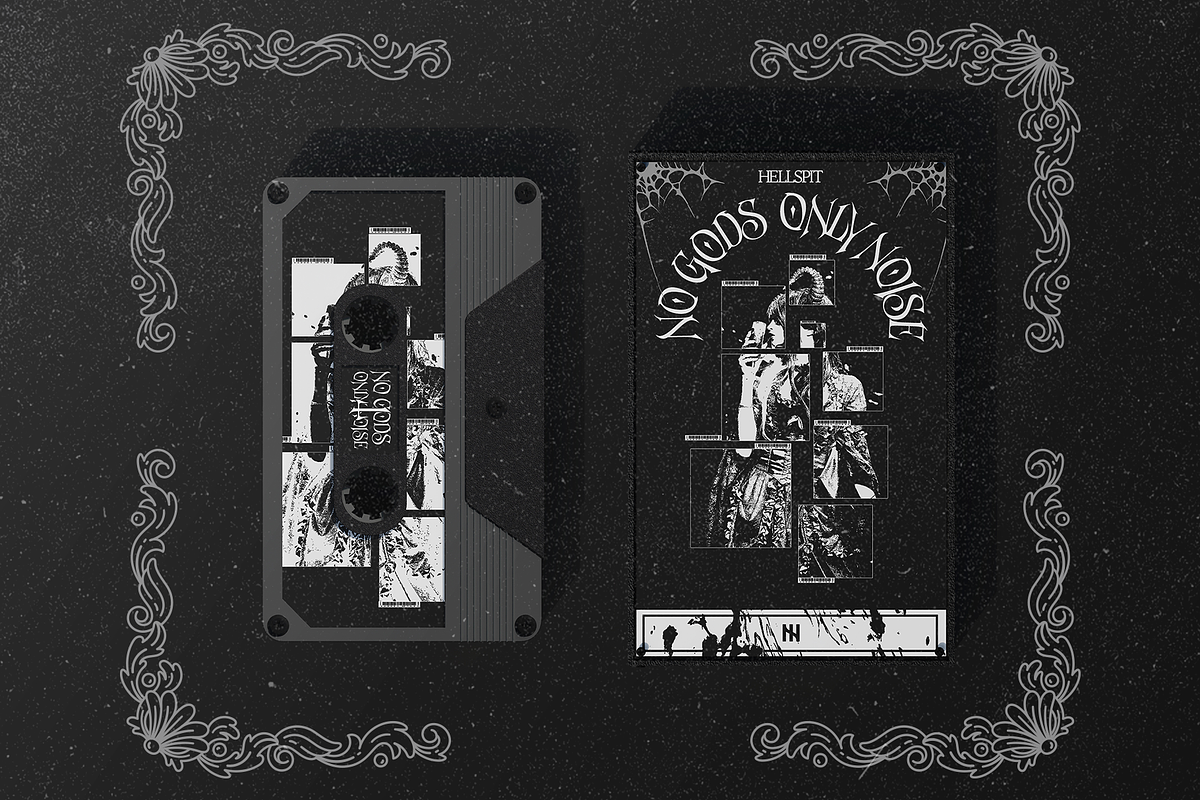 Dreadglyph – Metal Horror Typeface, a Serif Font by Inviline.co (Photo 13 of 17)