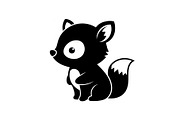Cute Forest Animal Silhouette Bundle, an Illustration by Creativeshirt (Thumbnail 6 of 54)