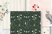 Secret Winter Garden Collection, a Decorative Illustration by Karma (Thumbnail 8 of 21)