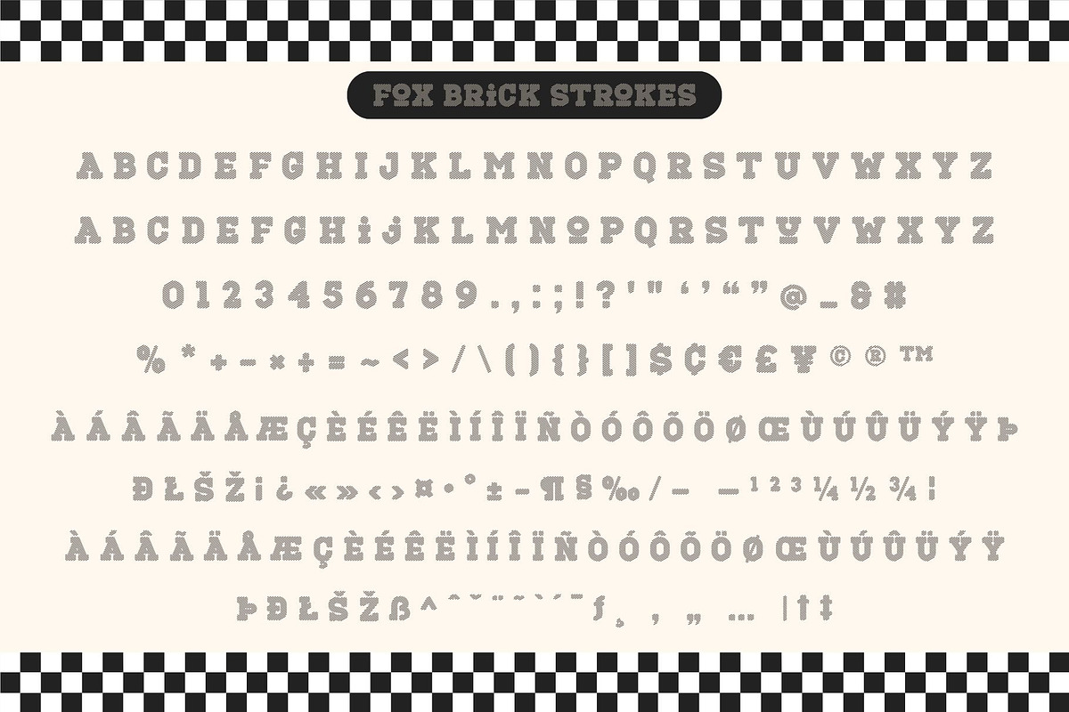 Fox Brick 4 Font Styles, a Slab Serif Font by Fox7 By Rattana (Photo 10 of 13)