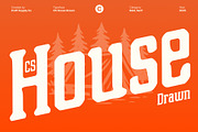 CS House Drawn, a Serif Font by Craft Supply Co. (Thumbnail 1 of 8)