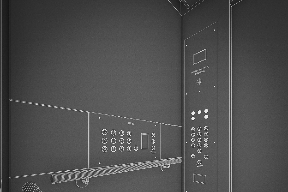 OTIS Elevators Collection Pack, an Architecture 3D Model by 3DNUTS (Photo 10 of 14)
