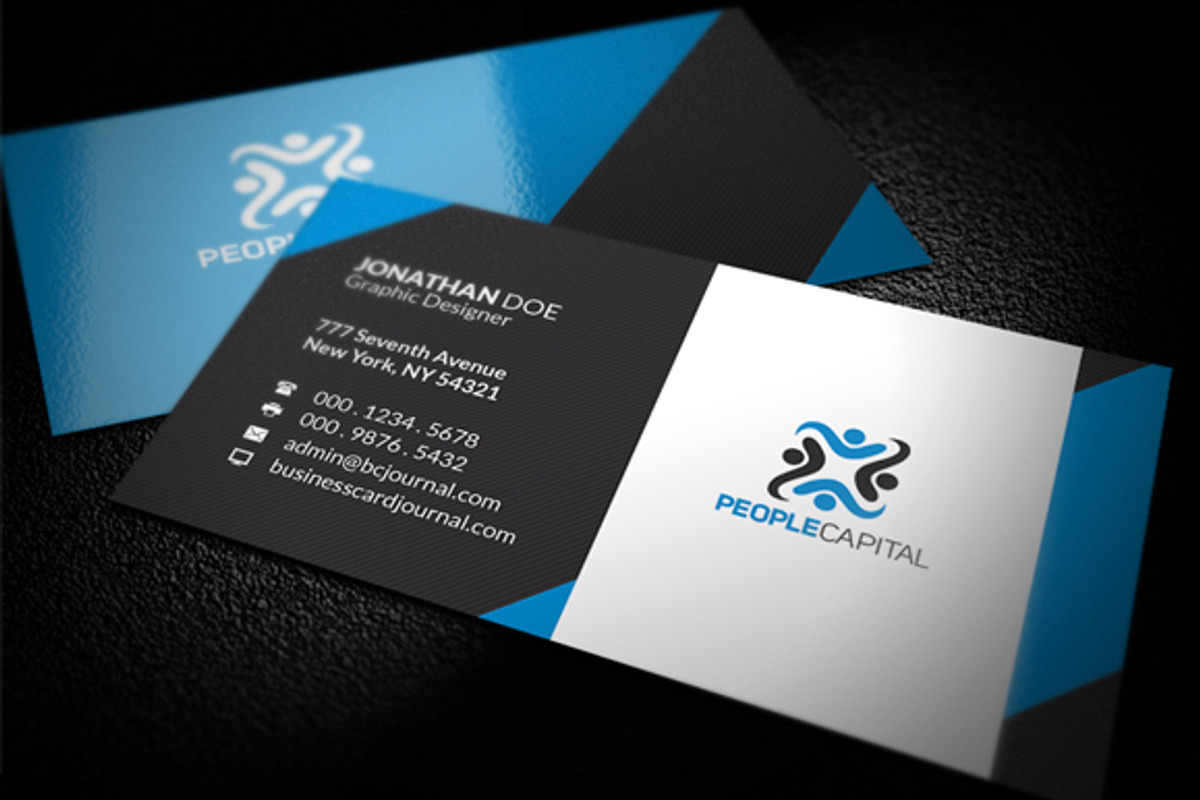 People Capital Logo, a Branding & Logo Template by luckydesigner (Photo 2 of 3)
