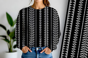 Native Geometric on Black Seamless, a Pattern Graphic by Sharon Schwalbe (Thumbnail 3 of 5)