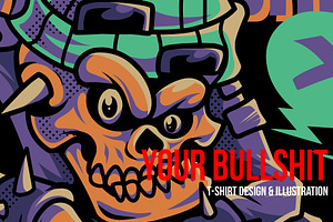 Dont Need Your Bullshit Illustration, a Person Illustration by badsyxn