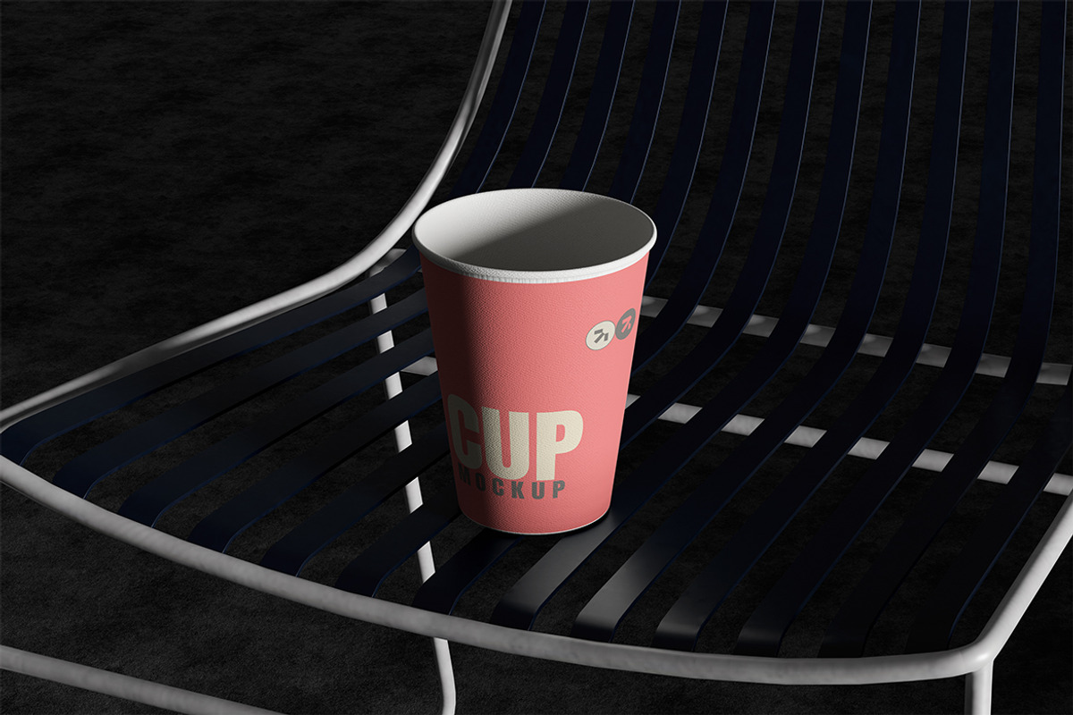 Cup Mockup, a Cups & Container Mockup by HanaSaka_Studio (Photo 2 of 5)