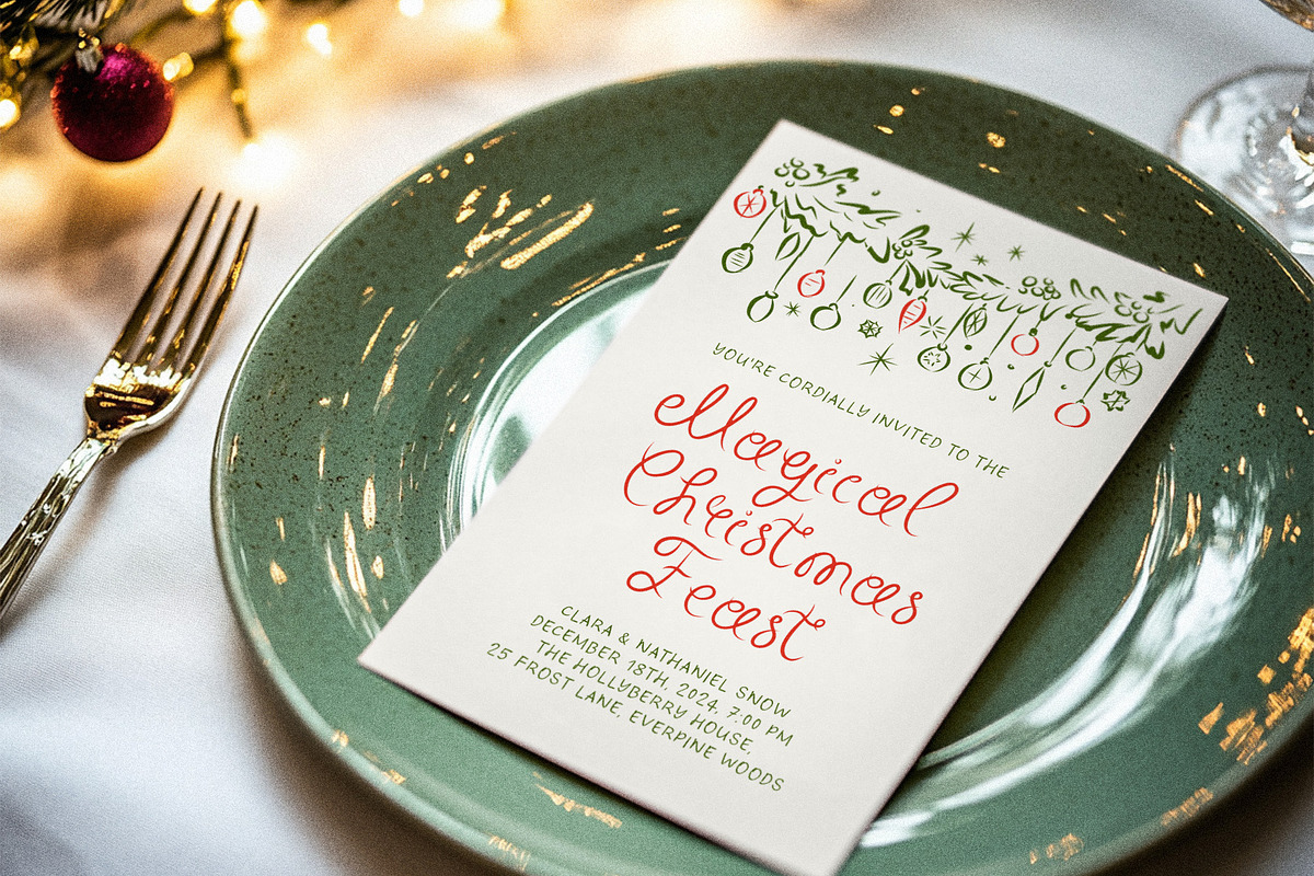 Hand Drawn Christmas Quirky Clipart, a Seasonal Illustration by Ayya Studio (Photo 5 of 12)
