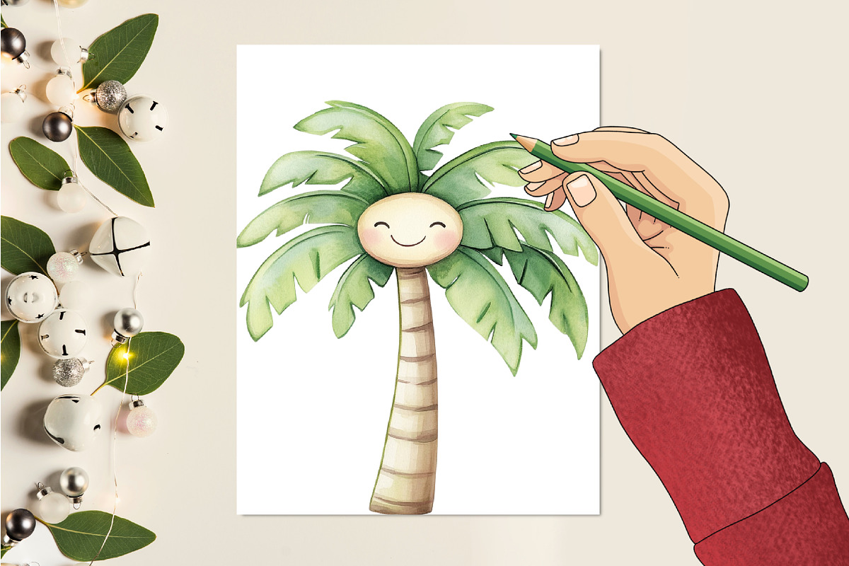 Cute Summer Clipart, a Seasonal Illustration by CitraGraphics (Photo 6 of 7)