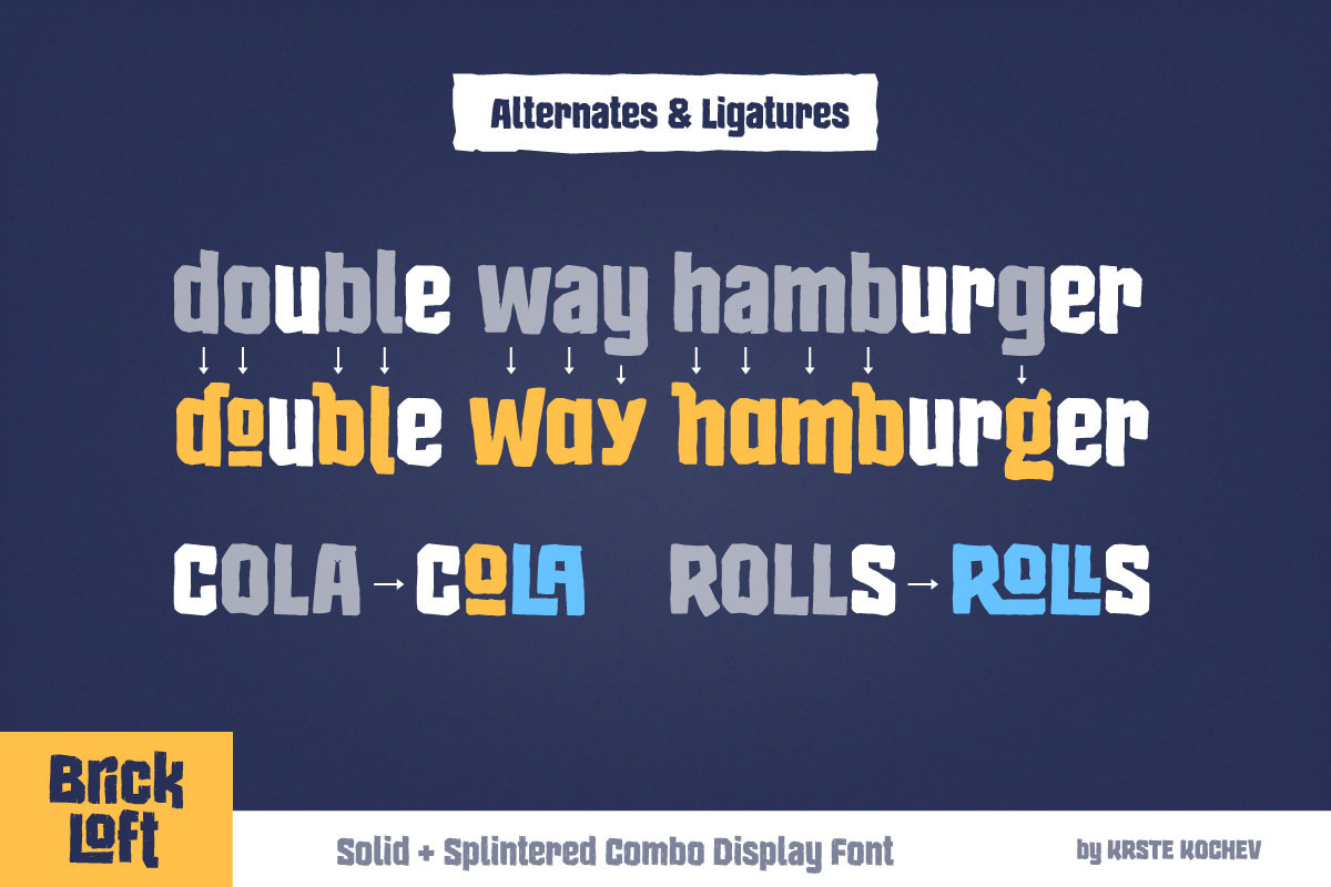 4 Fonts Combo, a Script Font by Kochev Type (Photo 16 of 35)