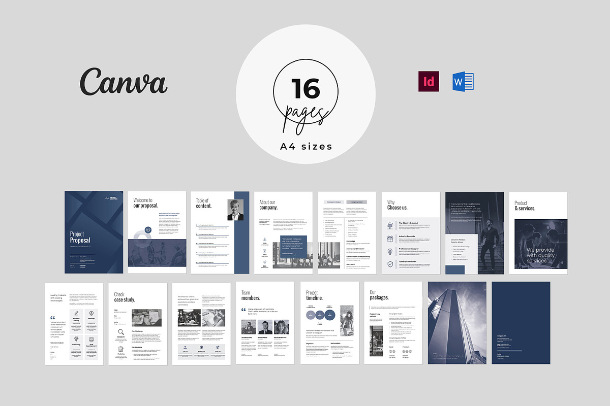 Business Proposal Template, a Brochure Template by Niofix (Photo 5 of 6)