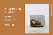 Macbook Mockup, TERRA 13, an iPhone Mockup by Studio Phylicia (Thumbnail 1 of 3)