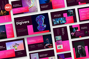 Digivers NFT Metaverse Powerpoint, a Presentation Template by kerismaker (Thumbnail 1 of 6)