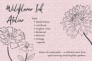 Wildflower Ink Atelier, a Decorative Illustration by The Journey Atelier (Thumbnail 14 of 19)