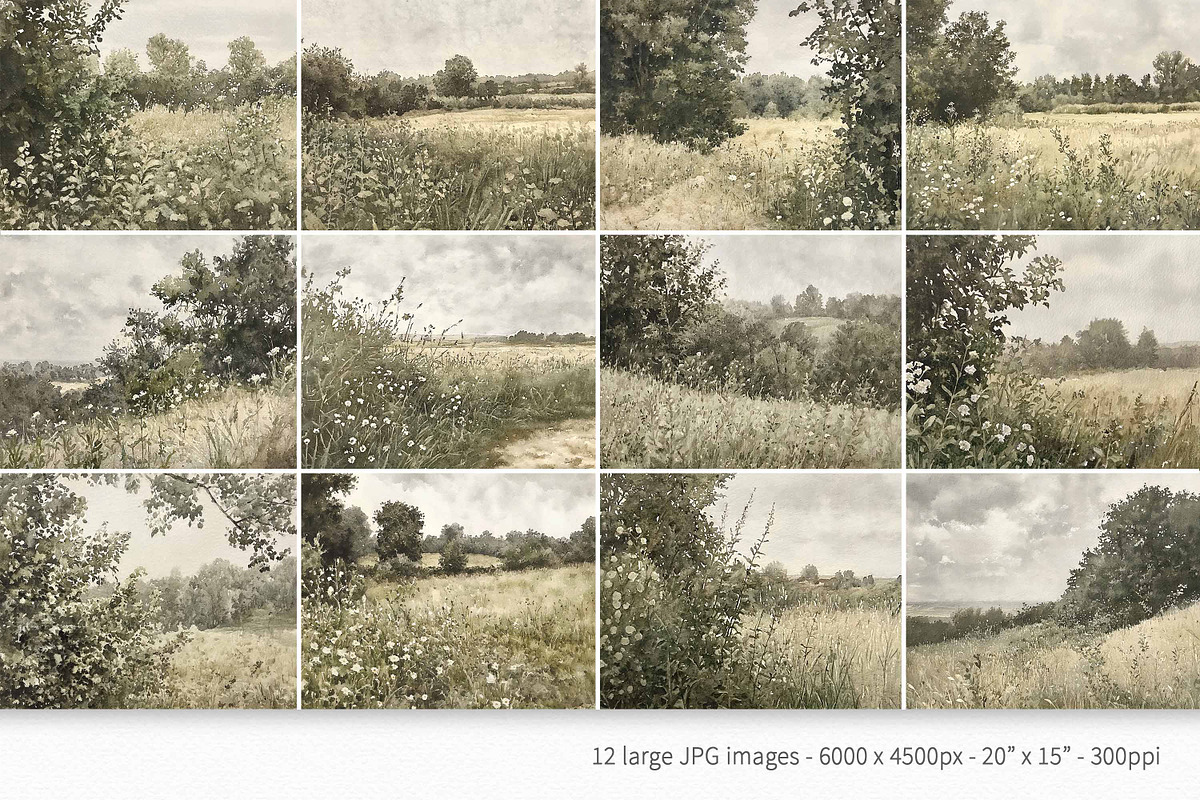 Cow Parsley Fields, a Decorative Illustration by rileyBgraphics (Photo 2 of 6)