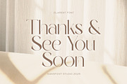 Elarent – Elegant Display Serif Font, a Serif Font by kangfont Studio (Thumbnail 11 of 11)