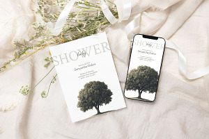 Lyra - Baby Shower Invitation
