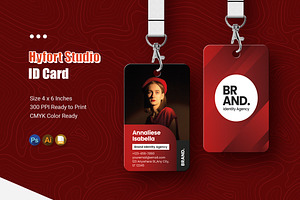 Hyfort Studio - ID Card, a Card Template by Esensifiksi.studio