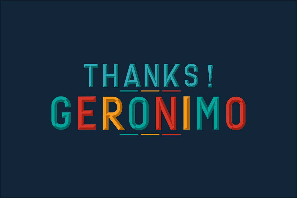 Geronimo Typeface Layer preview 8