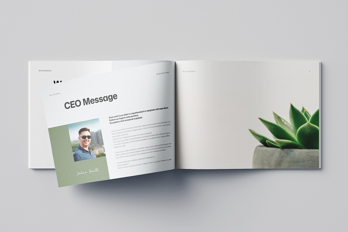 Brand Guidelines | Word & InDesign, a Brochure Template by HiveArts (Photo 5 of 13)