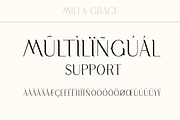 Milla Grace. Modern Classic Font, a Serif Font by LABFcreations (Thumbnail 5 of 12)