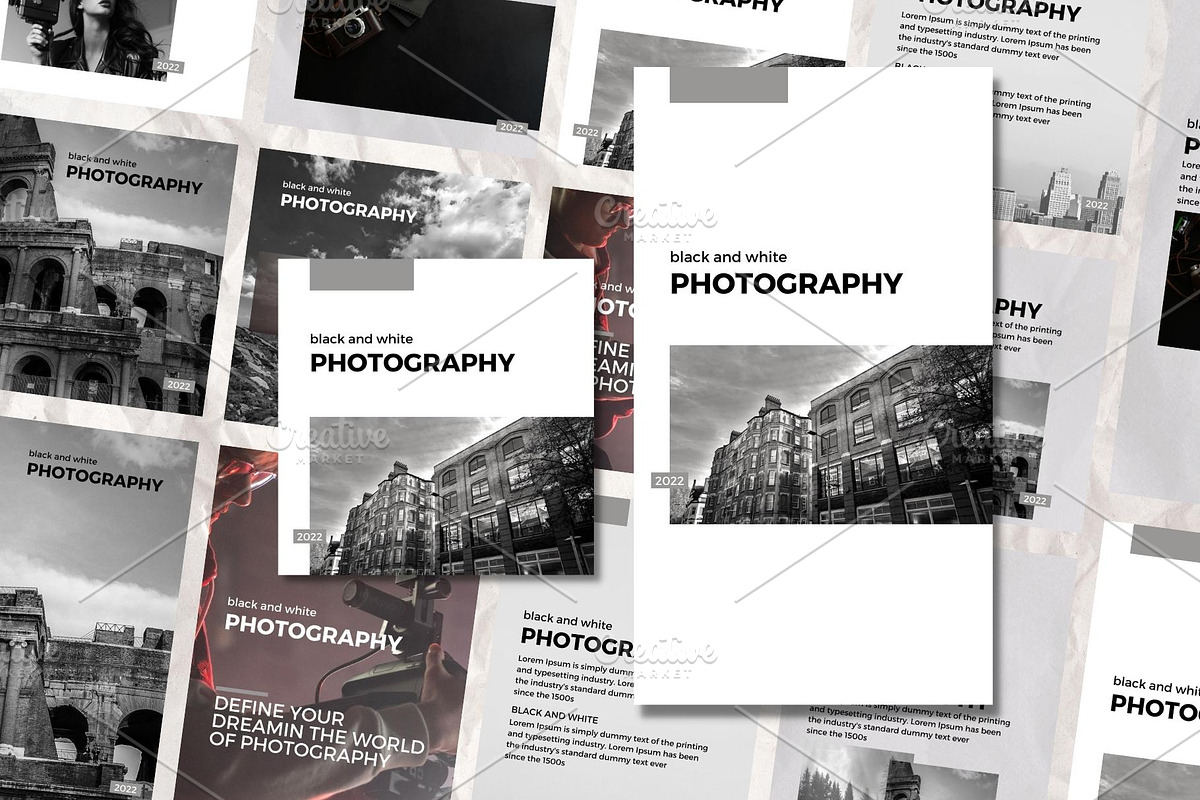 Black and White Photography, a Social Media Template by Aji Gallery (Photo 1 of 20)