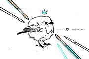 Hand Drawn Ink Brushes, a Brush Add-On by Side Project (Thumbnail 5 of 7)
