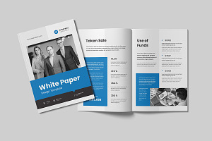 Modern Whitepaper Design, a Brochure Template by afsar.hossain